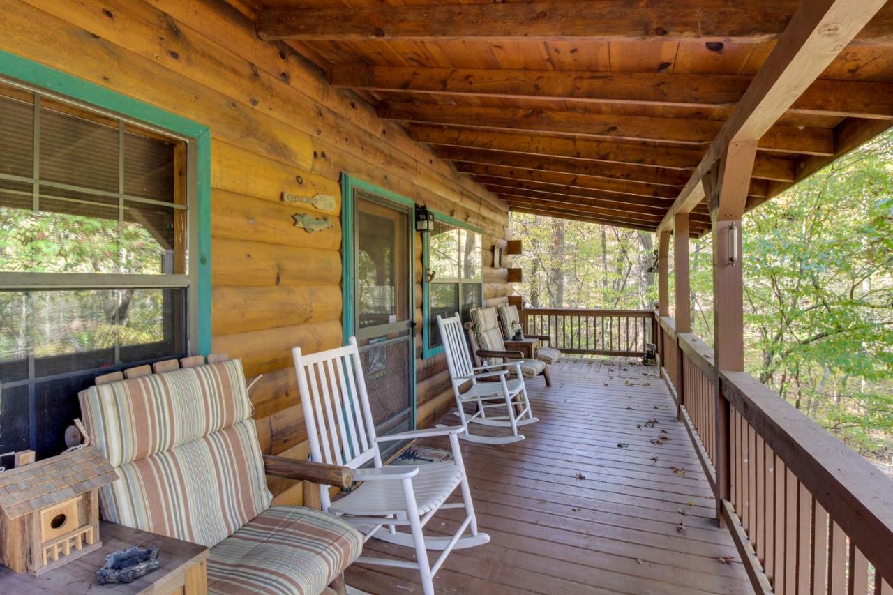 Tree Song Mountain Creek Cabin Ellijay Exterior photo