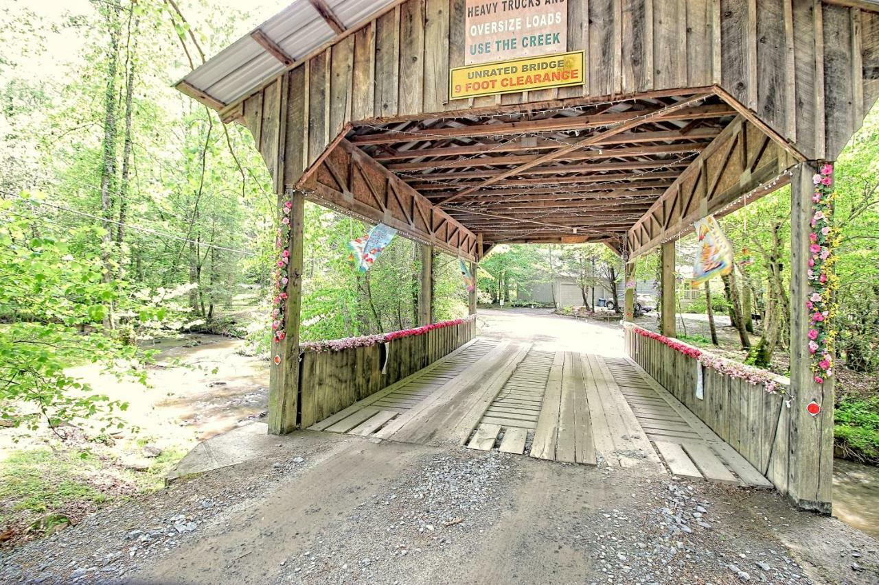 Tree Song Mountain Creek Cabin Ellijay Exterior photo